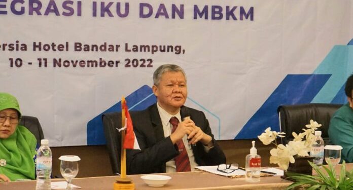 Unila Gelar Workshop Desain Sistem Informasi Terintegrasi IKU dengan MBKM