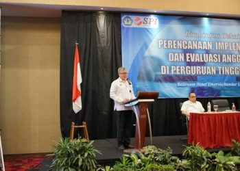 SPI Unila Gelar Bimtek Perencanaan, Implementasi, dan Evaluasi Anggaran