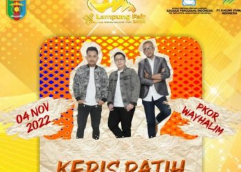“Kerispatih” Meriahkan Lampung Fair, Tiket Hanya 2O Ribu