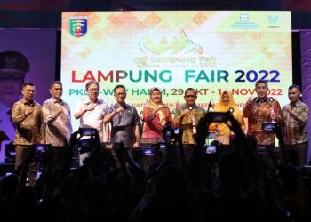 Wagub Chusnunia  Tutup Lampung Fair 2022, Perputaran Uang Capai Rp20 Miliar