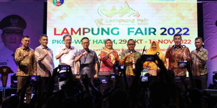 Wagub Chusnunia Tutup Lampung Fair 2022, Perputaran Uang Capai Rp20 Miliar