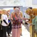 Riana Sari Lepas Kontingen Lampung Mengikuti Lomba Senam Kreasi Perwosi