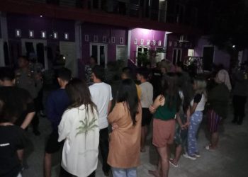 Polsek Sukarame Amankan 12 Pasangan Mesum Di Kost-kostan