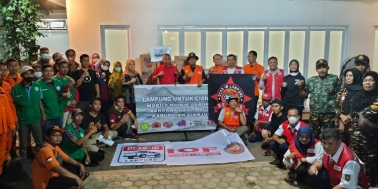 Gempa Bumi Cianjur, Pemprov Lampung Berangkatkan Tim ke Jawa Barat