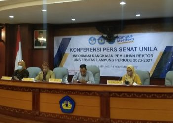 Unila Mulai Penjaringan Bakal Calon Rektor 2023-2027