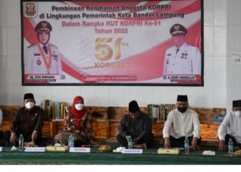 Rangkaian HUT Korpri Ke -51, Pembinaan Rohani, Walikota Minta ASN Saling Bekerjasama