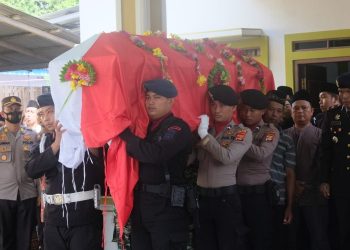 Kapolda Lampung : Jasa Briptu (Anumerta) Gilang Aji Prasetyo Melebihi Panggilan Tugas
