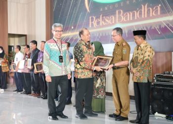 Pemprov Lampung Terima Anugerah Reksa Bandha