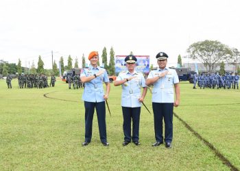 Pangkoopsud I Pimpin Sertijab Danlanud Pangeran M. Bun Yamin