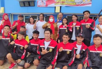 Tim Renang Bandar Lampung Juara Umum Porprov Dengan Perolehan 38 Medali