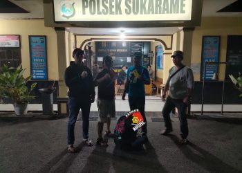 Tim Reskrim Polsek Sukarame Ciduk Tersangka Pembobol Warung