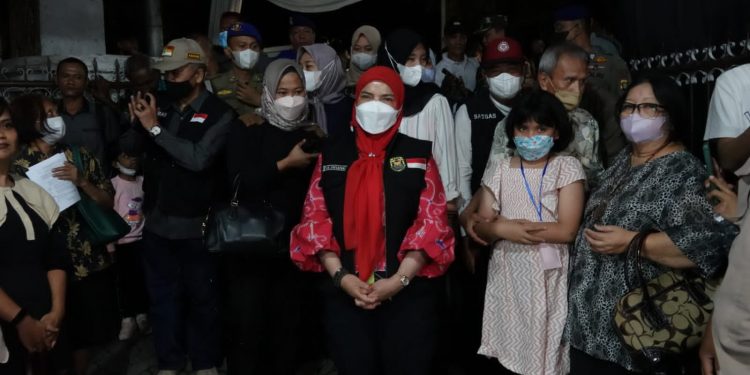 Walikota Eva Dwiana Bersama Forkopimda Cek Pengamanan Ibadah Natal