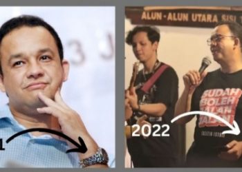 Jam Tangan Satu Dasawarsa dan Kesederhanaan Seorang Anies