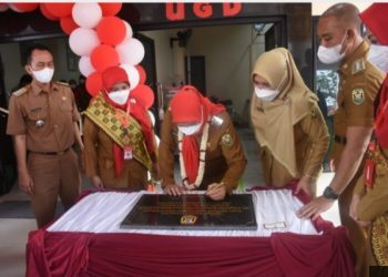 Resmikan Dua Puskesmas Rawat Inap, Walikota Minta Nakes Mengedepankan keramahan