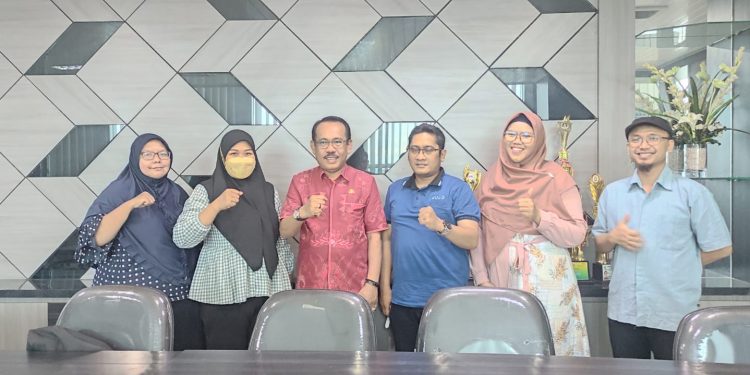 SMSI Kota Bandar Lampung Audiensi Dengan Kepala DPMPTSP