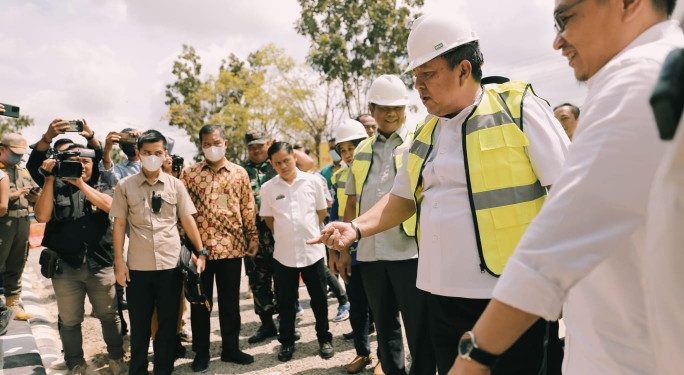 Resmikan Jalan Masuk ke Gerbang Tol Kota Baru, Gubernur Berharap Sektor Perdagangan dan Jasa Meningkat