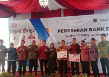 Dua Cabang Bank DKI di Lampung Resmi Beroperasional