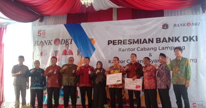 Dua Cabang Bank DKI di Lampung Resmi Beroperasional