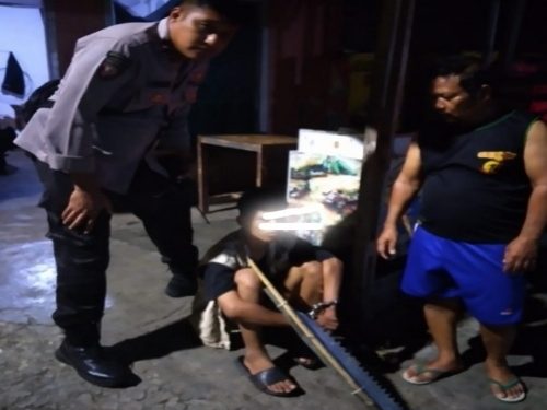 Bawa Gergaji, Polsek Tanjung Karang Barat Amankan Anggota Geng Motor
