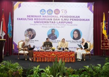 Dies Natalis ke-55, FKIP Unila Gelar Semnas Pendidikan Menuju Indonesia Emas