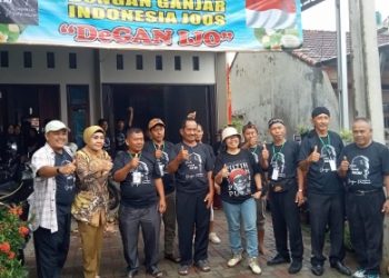 Relawan Ganjar Resmikan Degan Ijo Lampung