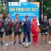 Pekon Sukanegara Bersama Mahasiswa UMPRI Gelar Lomba Bola Voli dan Senam Se-Kecamatan Bulok