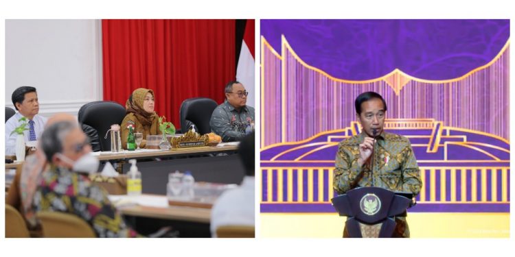 Wagub Chusnunia Ikuti Arahan Presiden Jokowi tentang Penguatan Sektor Jasa Keuangan