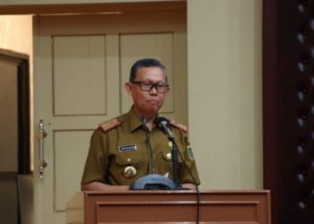 Sekdaprov Fahrizal  Buka Rakor Bunda Literasi Se-Lampung