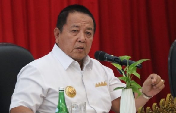 Gubernur Pimpin Rakor Pengendalian Inflasi Daerah Bersama Forkopimda dan Pemkab / Kota Se-Provinsi Lampung