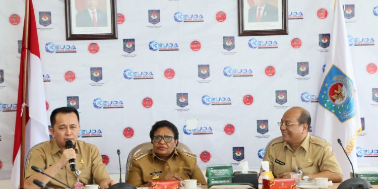 Kemendagri Gelar Rakor Bersama Pemprov Papua Tengah Optimalkam Fungsi Pemerintahan