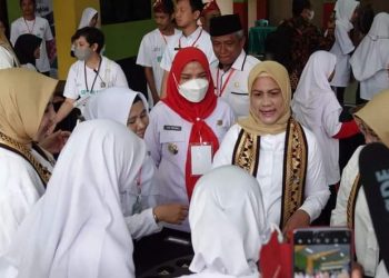 Iriana Jokowi ke Bandar Lampung, Walikota Eva: Pesan Ibu Negara Pentingnya Pendidikan Ekstrakurikuler