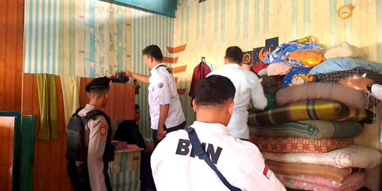 Hari Bhakti Permasyarakatan Ke-59, Rutan Kotabumi Gelar Razia Bersama dan Cek Urine