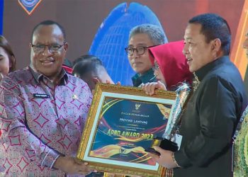 Gubernur Arinal Djunaidi Terima Penghargaan Provinsi Terbaik Realisasi Belanja Daerah Tertinggi