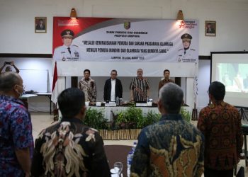 Rakor Dinas Pemuda dan Olahraga, Gubernur Ajak Partisipasi Pemuda Untuk Mandiri dan Berdaya Saing