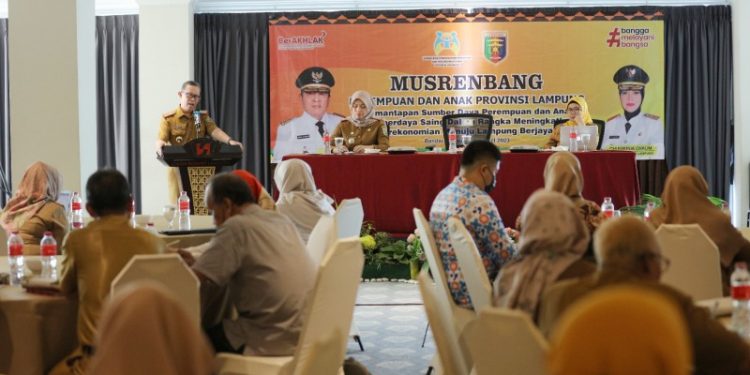 Gubernur Arinal Berharap Musrenbang Perempuan dan Anak Jadi Ruang Diskusi Untuk Menjawab Tantangan