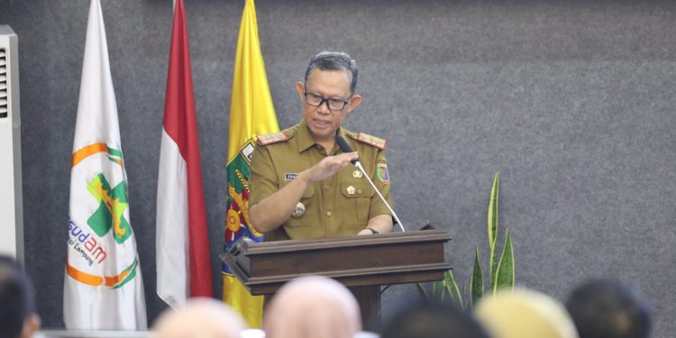 Gubernur Lampung Berharap Semua Unsur di RSUDAM Pertahankan Akreditasi Paripurna