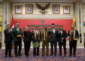 Pengukuhan TP Sriwijaya Lampung, Gubernur Berharap Jadi Garda Terdepan Perekat Persatuan dan Kesatuan Bangsa