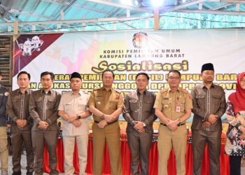 Sosialisasi tentang Daerah Pemilihan dan Alokasi Kursi Anggota Dewan, Pj. Bupati Lambar Nukman Ajak Masyarakat  Jaga Keharmonisan