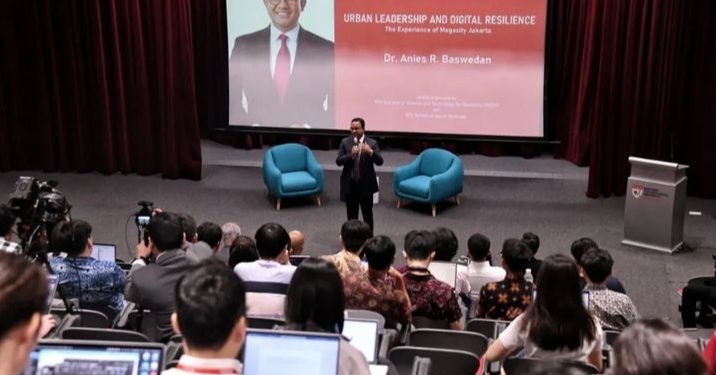 Isi Kuliah Tamu NTU Singapura, Anies Bagi Pengalaman Memimpin Jakarta di Masa Pandemi Covid-19