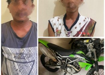 Posting Motor Curian di Medsos, Dua Warga Jati Agung Ditangkap Polisi