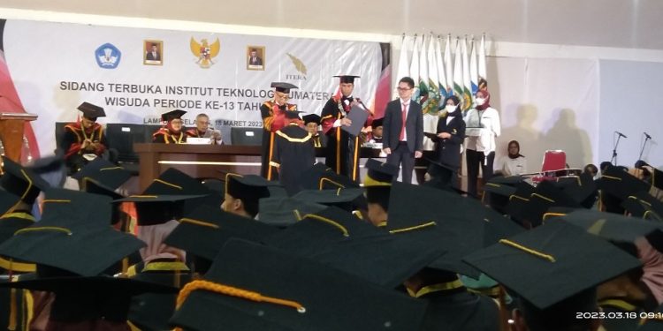 Rektor ITERA Berharap Para Lulusan Berkontribusi Membangun Negeri