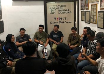 LBH Bandar Lampung Kecam Sikap Brutal Aparat Saat Demo Cabut UU Ciptaker