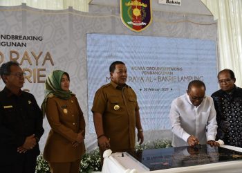 Ketua DPRD Lampung Apresiasi Pembangunan Masjid Raya Al-Bakrie