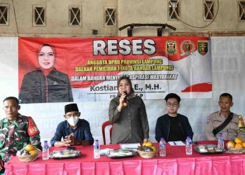 Reses di Sukamenanti, Kostiana Tampung Keluhan Warga Soal Banjir