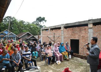 AR Suparno Jaring Aspirasi Warga Sumber Agung Kemiling Bandar Lampung