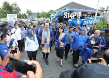 Lantik 15 DPC Se-Lampung, AHY: Kader demokrat  Harus Menyentuh Seluruh Lapisan Masyarakat