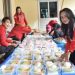 Cegah Stunting , Baguna DPD PDIP Lampung Bagikan 600 Paket Makanan Sehat