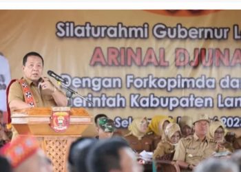 Gubernur Arinal  : Empat Ruas Jalan di Lampung Barat akan Segera Diperbaiki