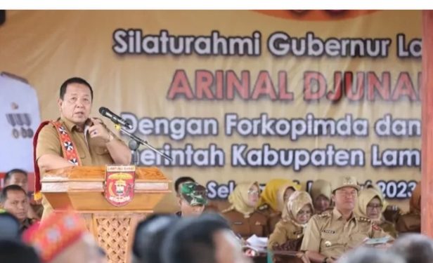 Gubernur Arinal : Empat Ruas Jalan di Lampung Barat akan Segera Diperbaiki