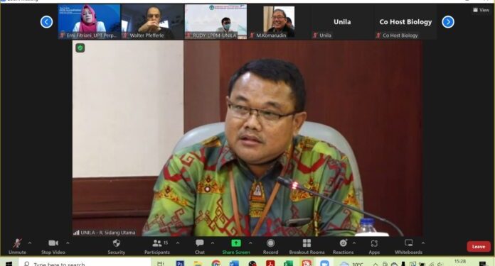 Prodi S-1 Biologi Unila Raih Akreditasi Internasional ASIIN